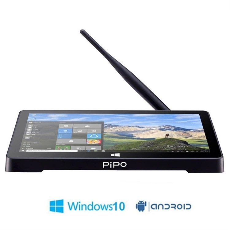 Pipo X8 PRO Dual Boot Mini PC 7 Inch Touch Screen Intel Z8350 Win10 &amp; Android 5.1