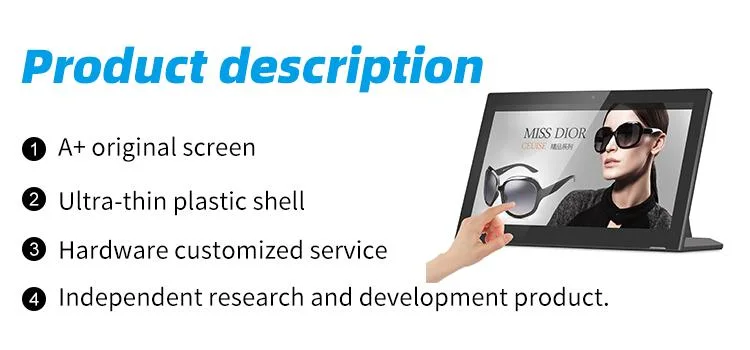 L Shape 17.3 Inch Touch Screen Tablet Restaurant Hotel Room Ordering System IPS LCD Panel Desktop Android Tab PC