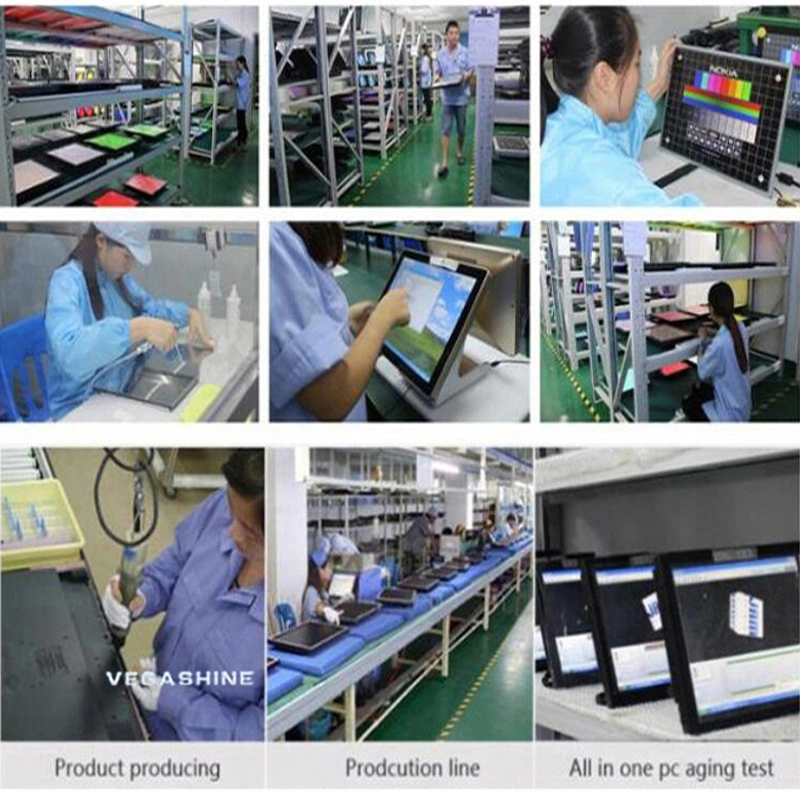 15.6 Inch I7 7500u Capacitive Touch Screen Industry Panel PC 4COM