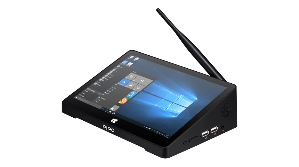 Pipo X8 PRO Dual Boot Mini PC 7 Inch Touch Screen Intel Z8350 Win10 &amp; Android 5.1