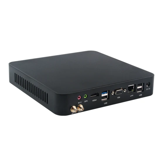 Mini PC Quad Core J1900 PC Industrial Fanless Linux Mini PC