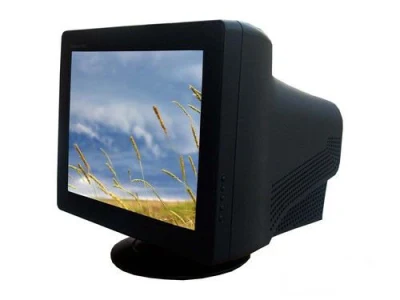 Best Quality Black Cover and Display 15inch CRT Monitor