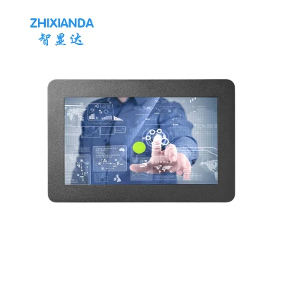 Zhixianda 8 Inch 1280*720 Widescreen Capacitive Touch Embedded Industrial Monitor