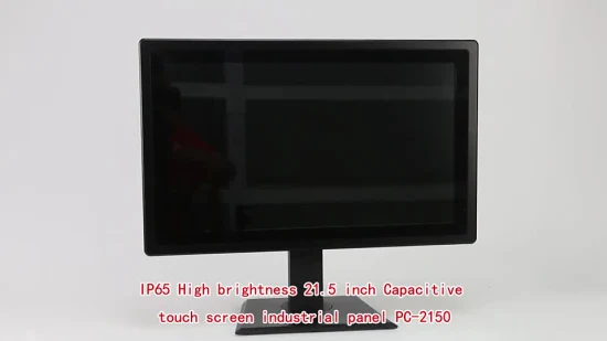 IP65 Waterproof Factory OEM RS232 All in One Desktop I5 J1900 21 Inch Touch Screen Panel Fanless Industrial Embedded PC