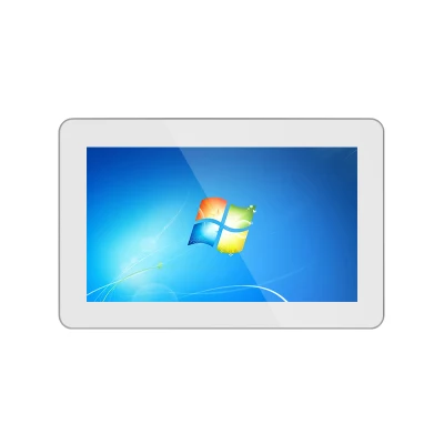 White 13.3 Inch Touch All in One PC J1900, I3/I5/I7 CPU Windows Mini PC RAM SSD OEM