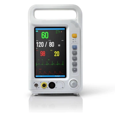 Hospital Equipment Portable Multi PARA Cardiac Monitors Patient Monitor Vital Signs Monitor